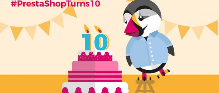 Prestashop 10 years old !